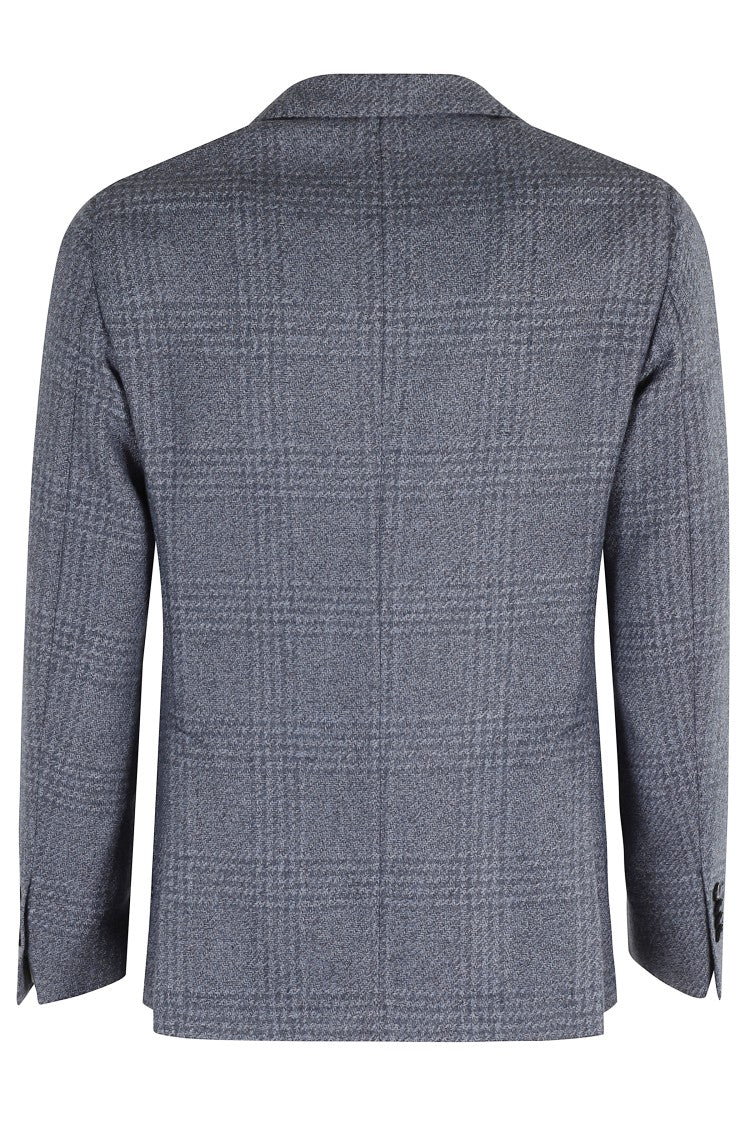 L.B.M. Sophisticated Blue Wool Blend Jacket