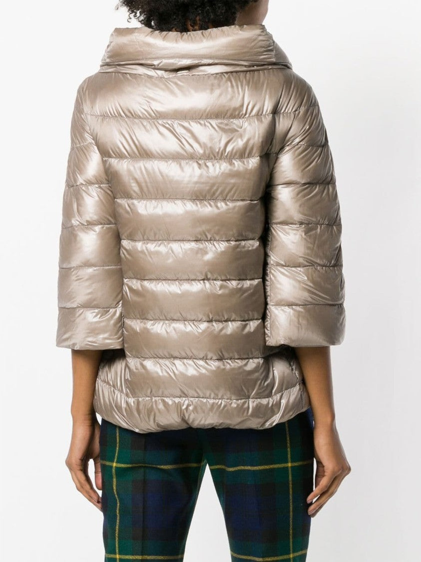 Herno Aminta Shiny Wide Collar Down Jacket