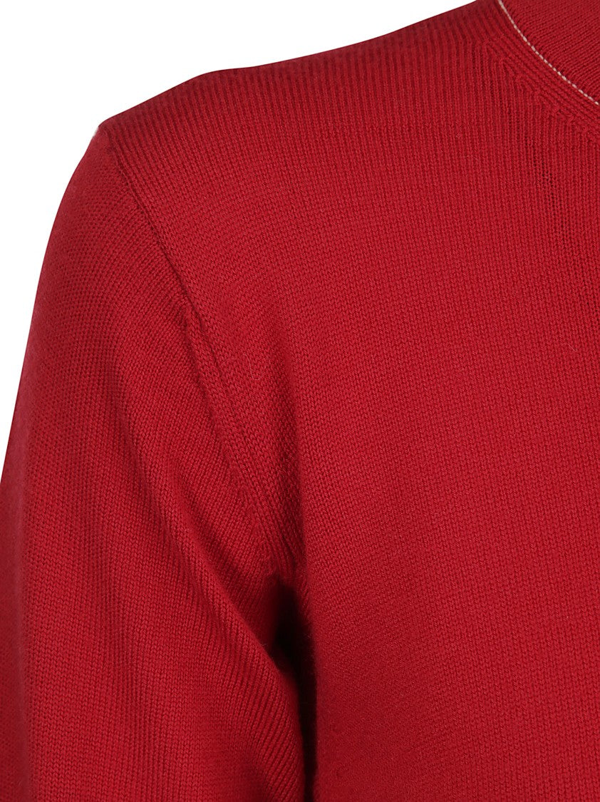 Colville Asymmetric Crew Neck Sweater