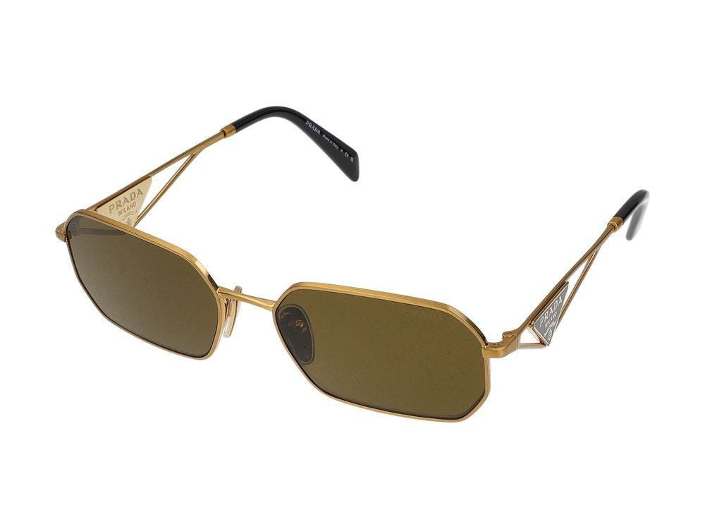 Prada Sophisticated Silver Steel Sunglasses With 58Mm Lenses