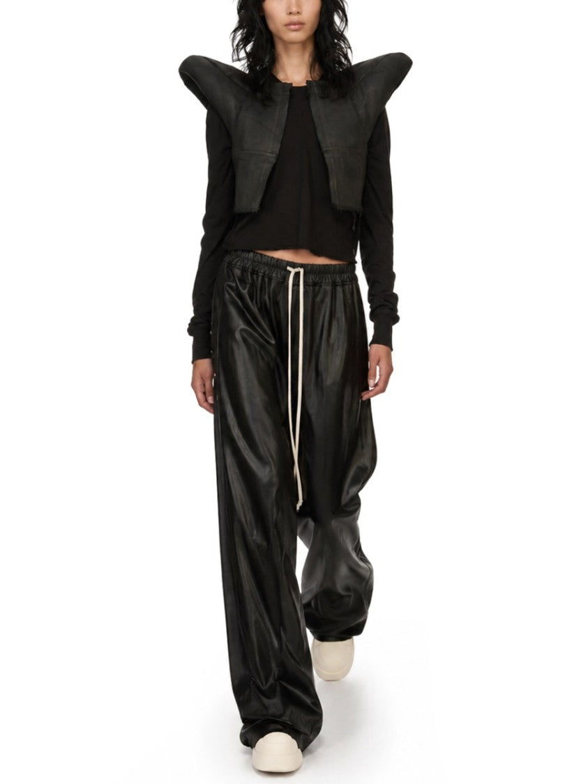 Drkshdw By Rick Owens Wide Pusher Acetate Snap Button Pants