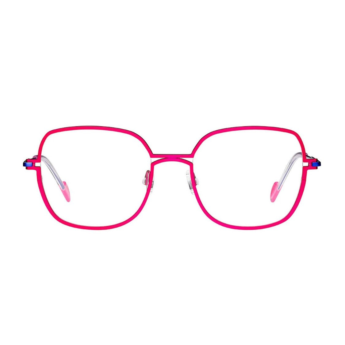 Matttew Rosa Mica Titanium Square Sunglasses