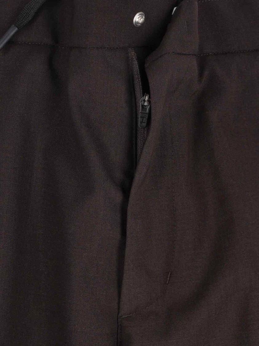 Laminar Wool Track Pants – Brown