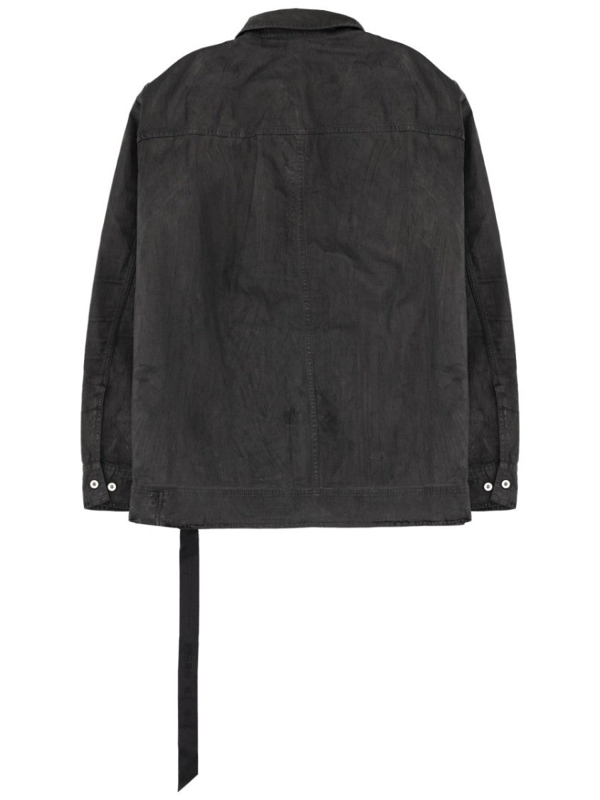 Drkshdw By Rick Owens Jumbo Worker Cotton Jacket