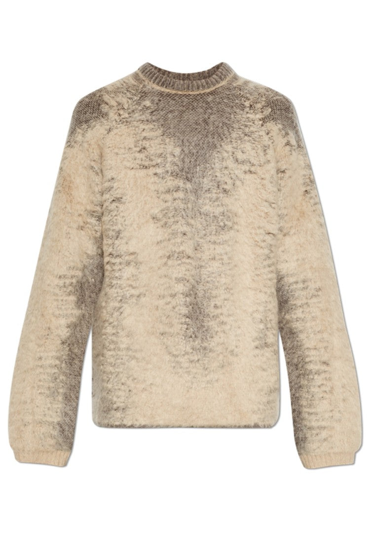 Diesel Multicolor Knitwear With Textured Surface And Relaxed Fit