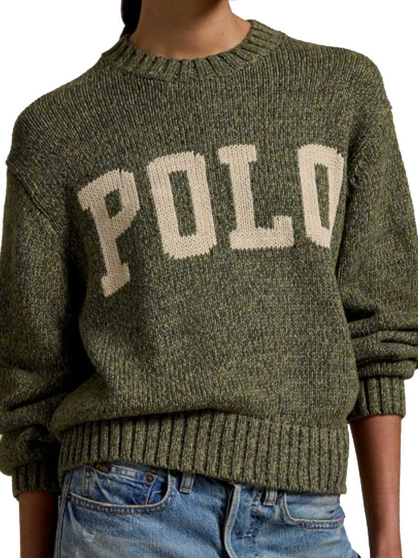 Polo Ralph Lauren Olive Green Knitted Sweater