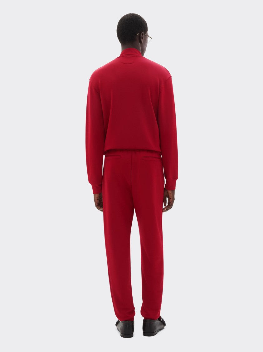 Ferrari Tapered Drawstring Ribbed Tracksuit Bottoms