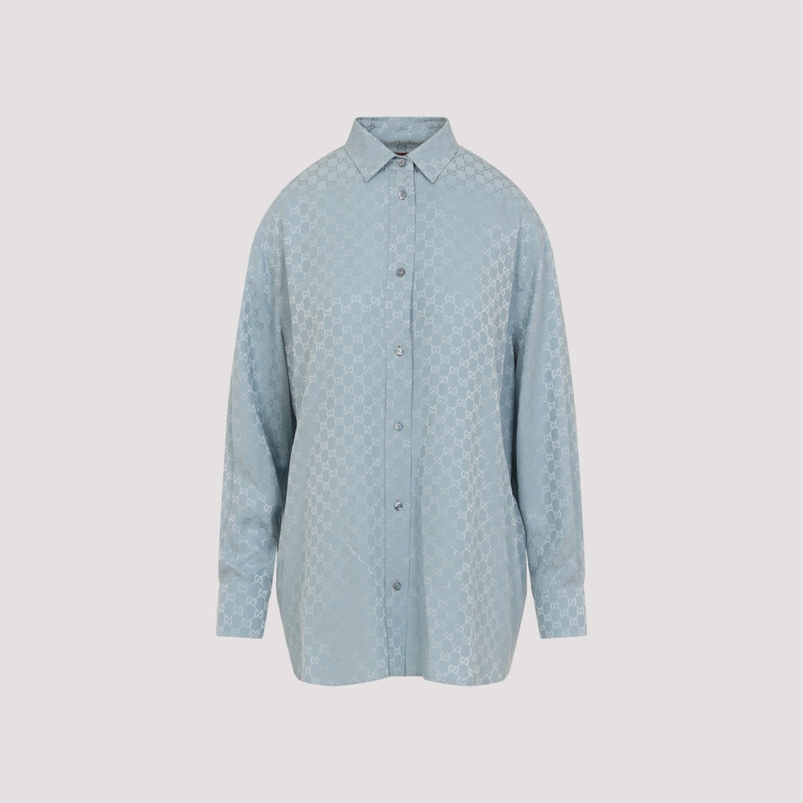 Gucci Silk Shirt With Monogram Motif