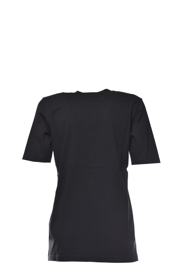 Dsquared2 Black Cotton Icon T-Shirt With Print