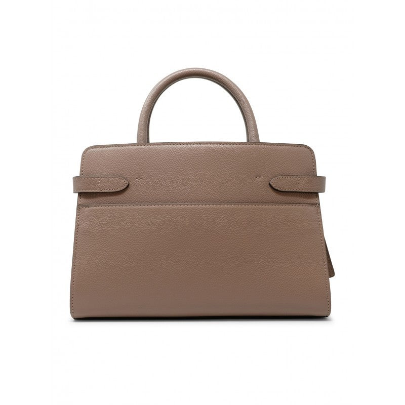 Le Tanneur Gray Leather Handbag