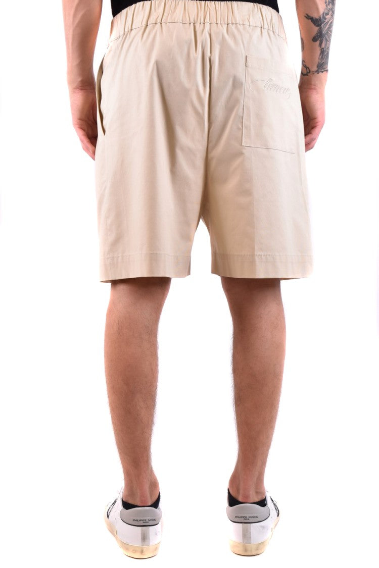 Laneus Light Blue Relaxed Fit Shorts