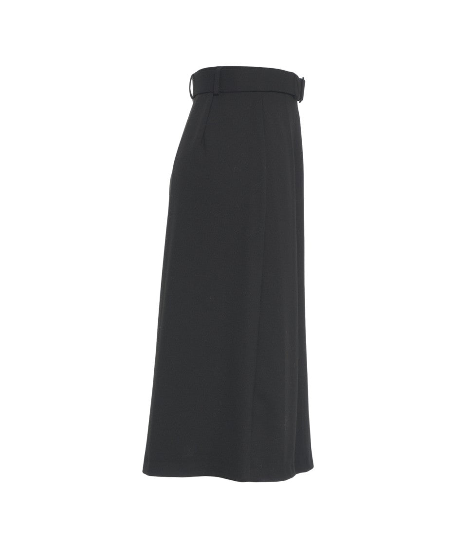 Kaos Midi Skirt Pleated