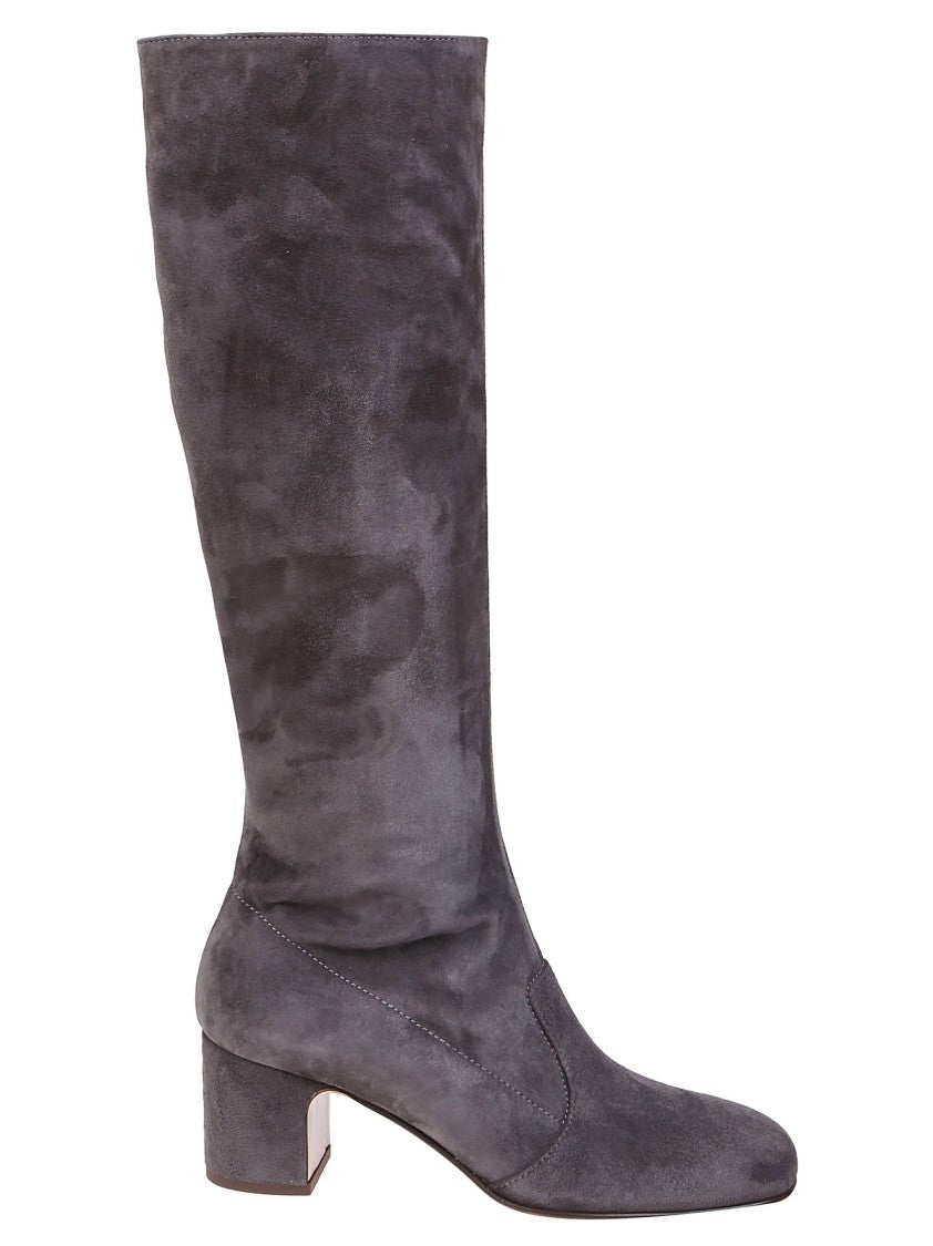 Relac Anthracite Suede Knee-High Boots