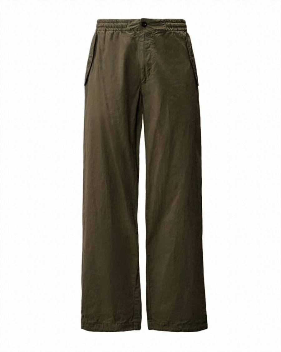 C.P. Company Relaxed Fit Brown Straight Pants