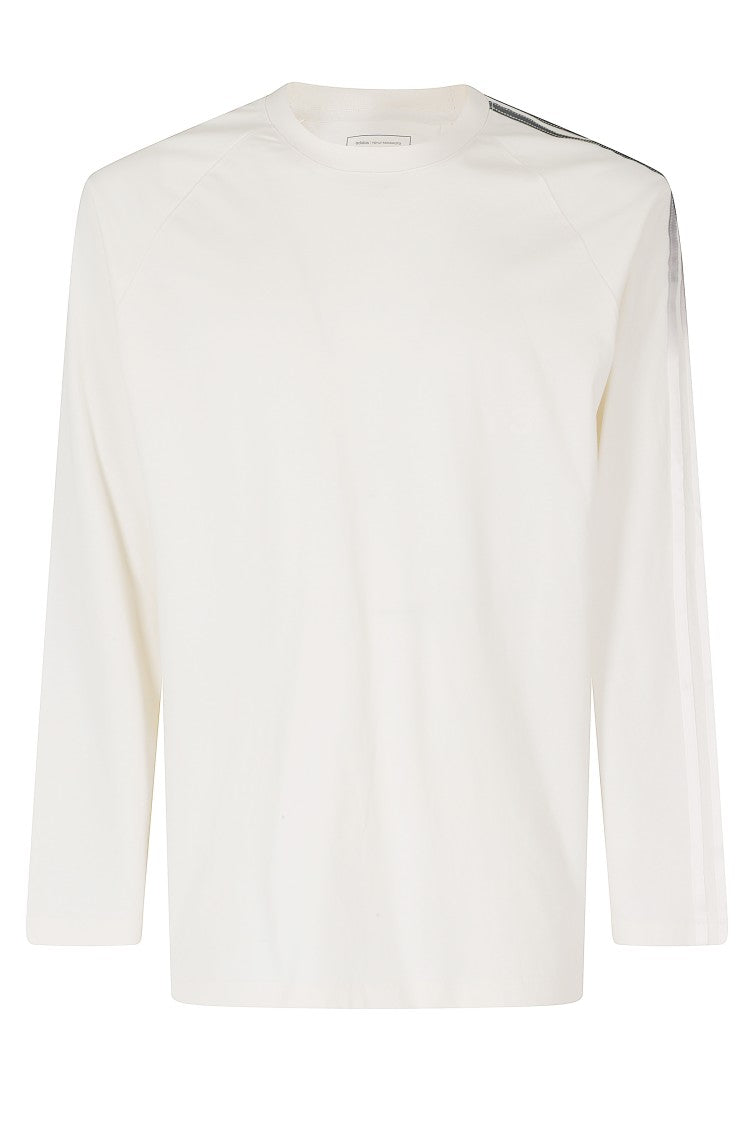 Y-3 Beige Ovs Grd Ls T Cotton T-Shirt