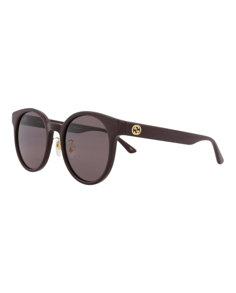 Gucci Round-Frame Injection Sunglasses