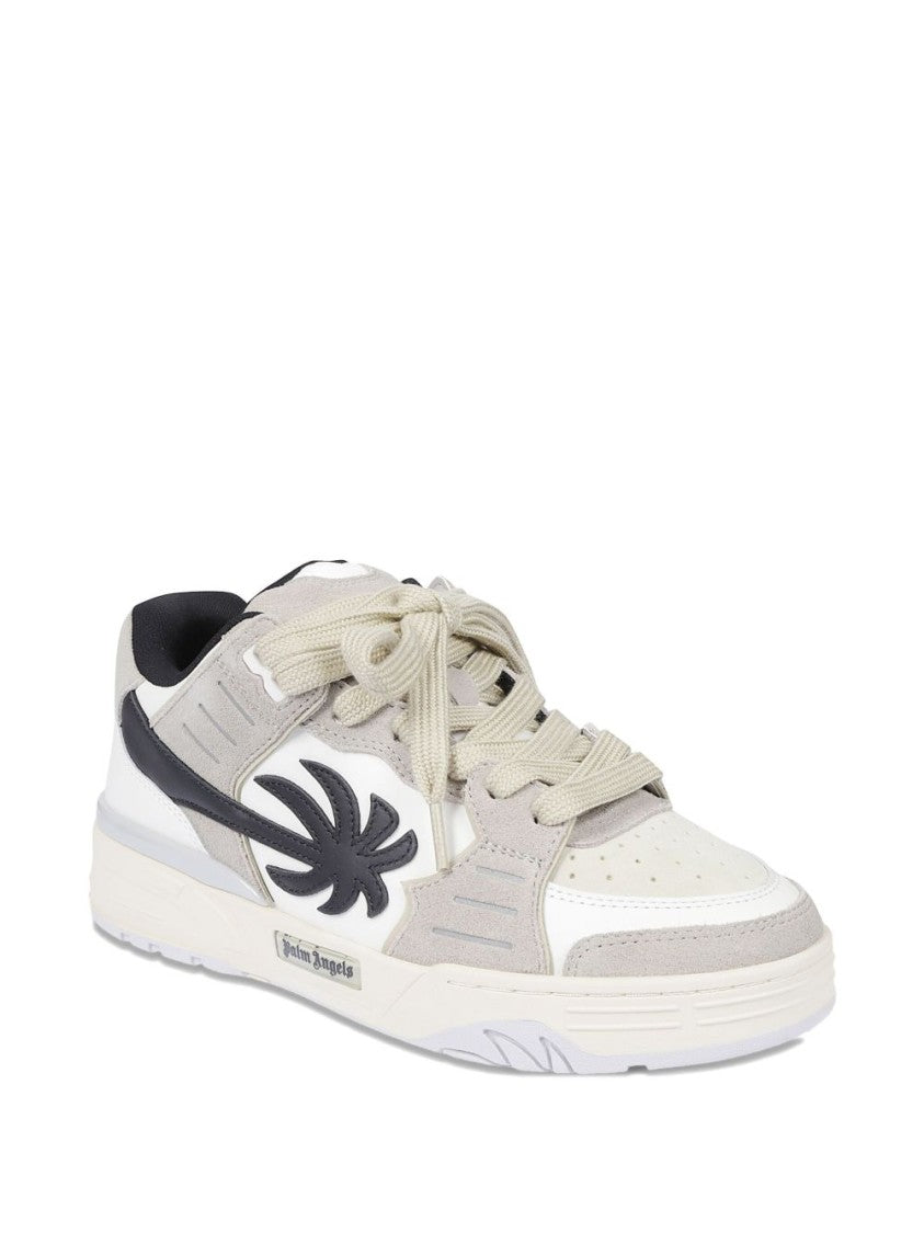 Palm Angels Low-Top Sneakers With Suede Panels