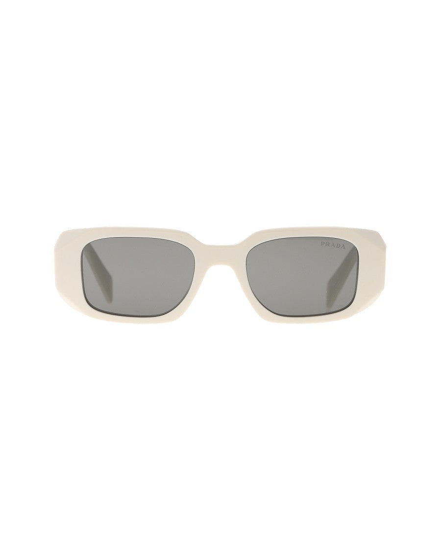 Prada Faceted Acetate Low-Lens Sunglasses With Multifaceted Temples