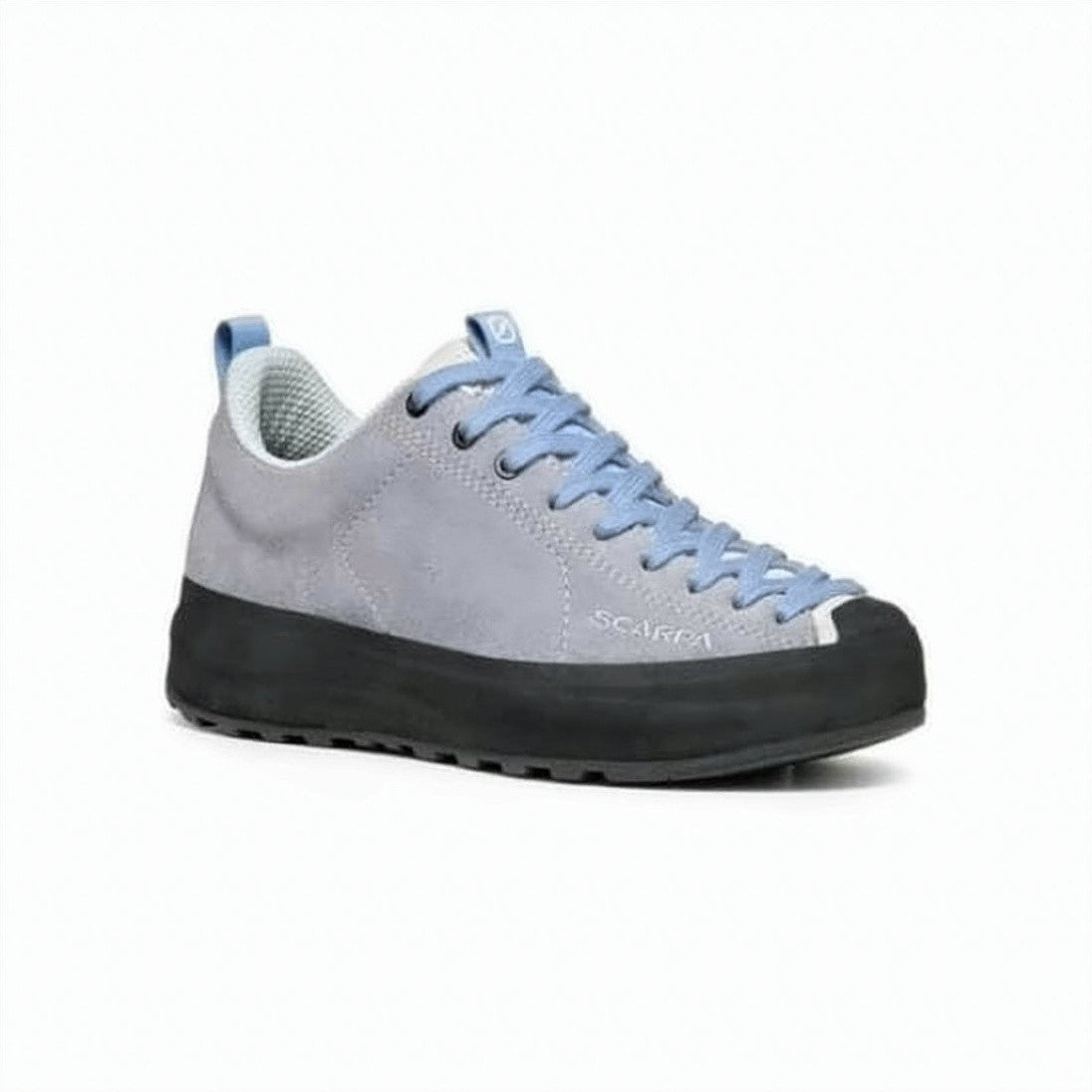 Scarpa Low-Top Suede Sneakers With Rubber Sole