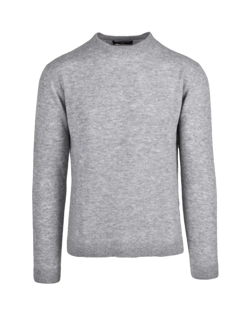 Daniele Fiesoli Crewneck Pullover In Extrafine Merino Wool Blend