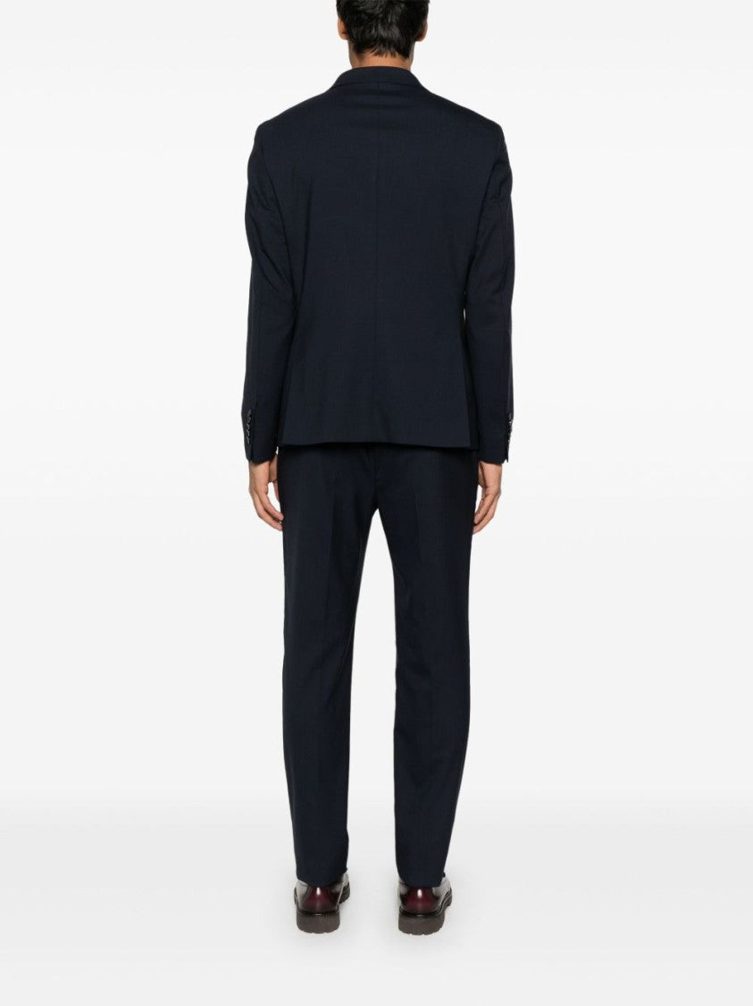 Manuel Ritz Single-Breasted Two-Piece Suit