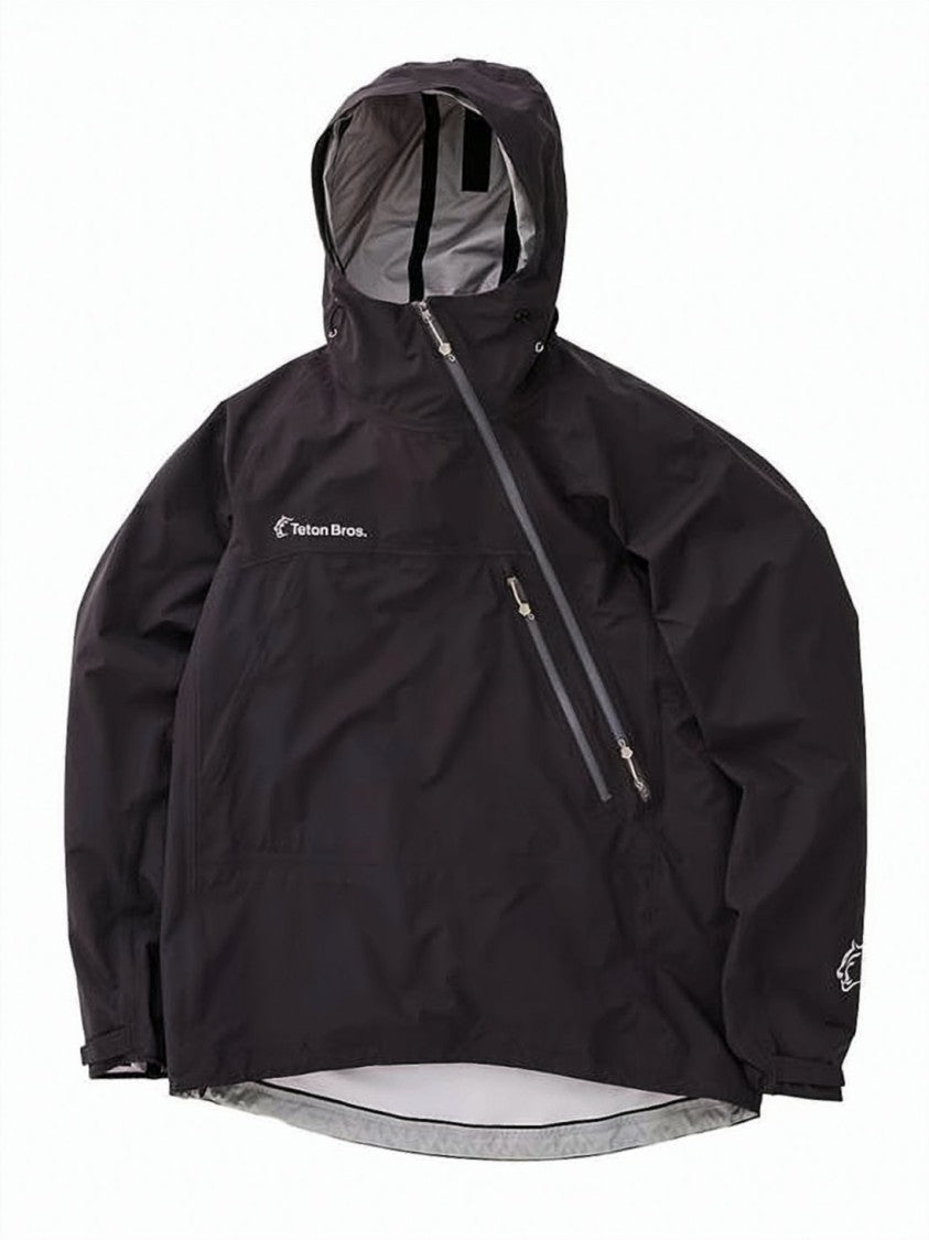 Teton Bros Hooded Jacket With Diagonal Zip Pocket