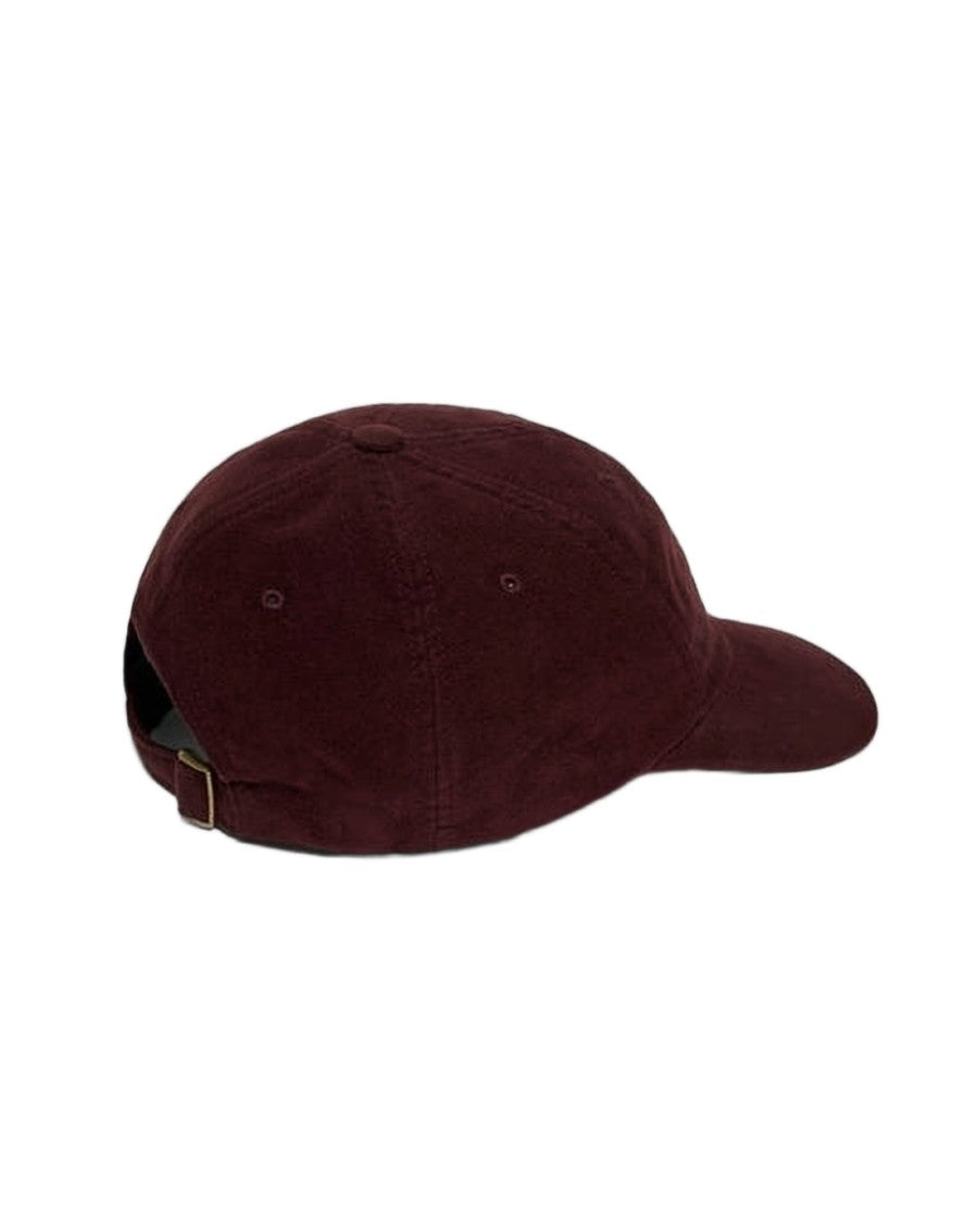 Noah Deep Burgundy Cotton Baseball Cap