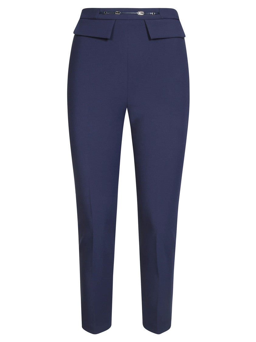 Elisabetta Franchi Slim-Fit Pantalone Tapered Pants