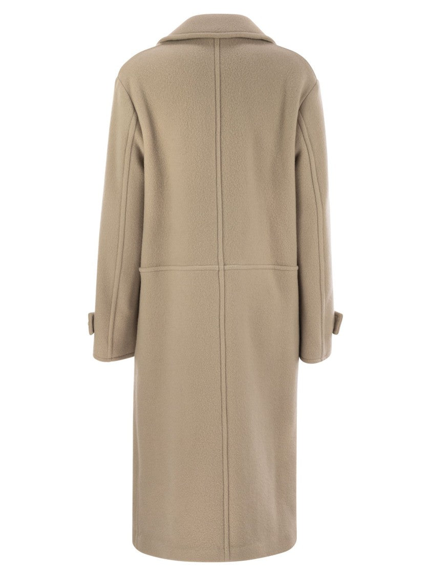 Fay Wool And Cashmere Coat