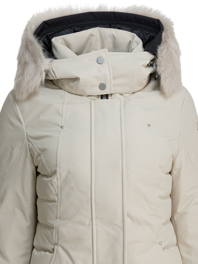 Moose Knuckles Insulated Down Coat With High Collar