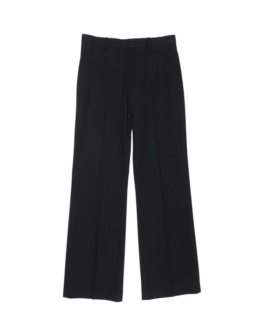 Acne Studios Tailored Wide-Leg Pants With Clean Design