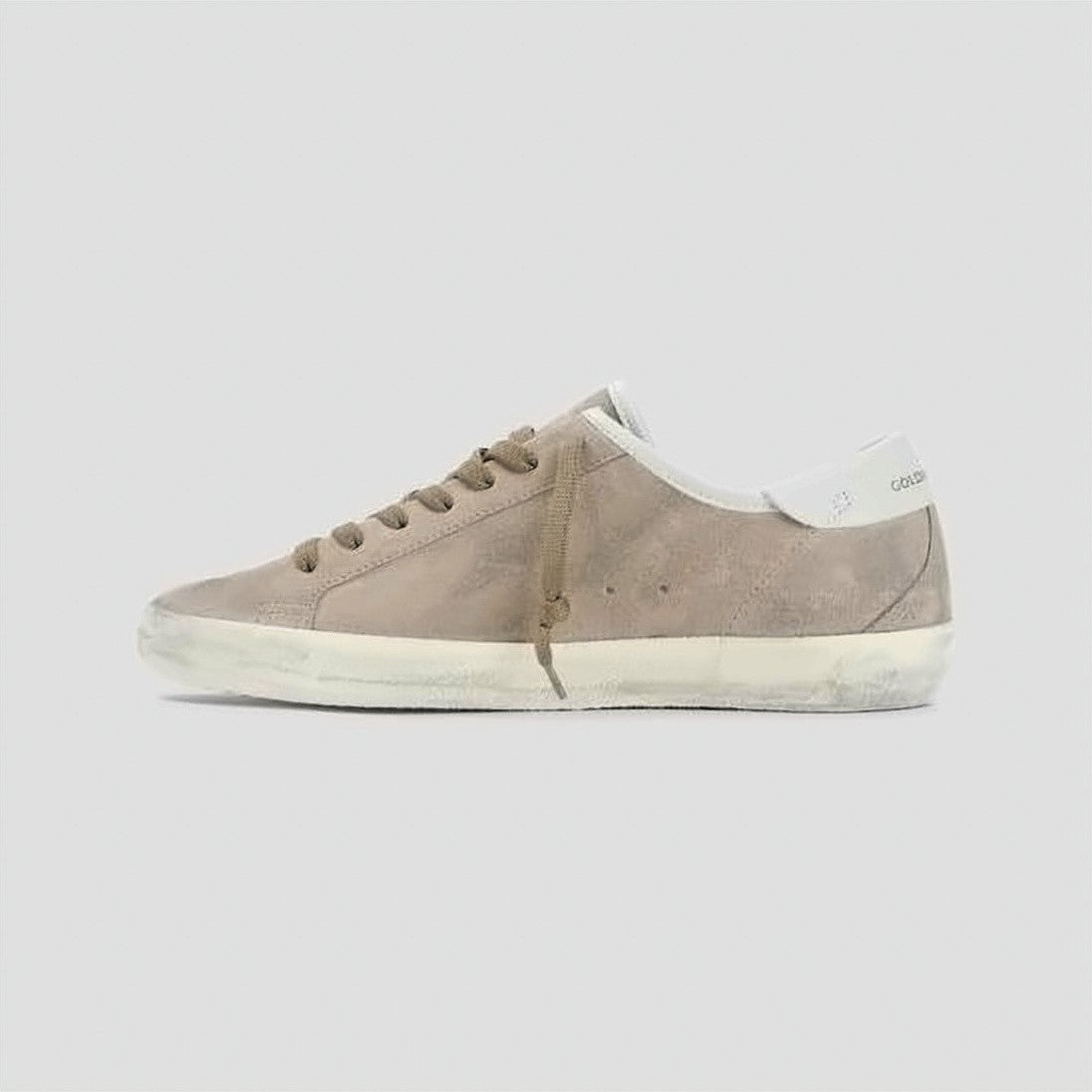 Golden Goose Low-Top Sneakers With Distressed Suede Upper And Vintage Aesthetic