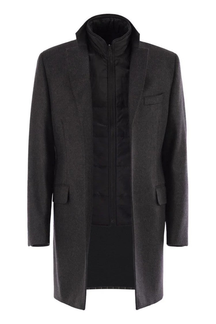 Fay Easy Double-Breasted Coat