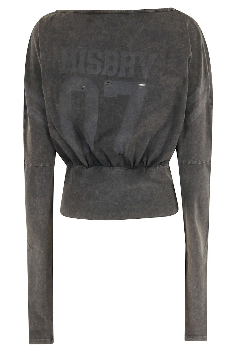 Misbhv Team Paris Washed Black Long Sleeve