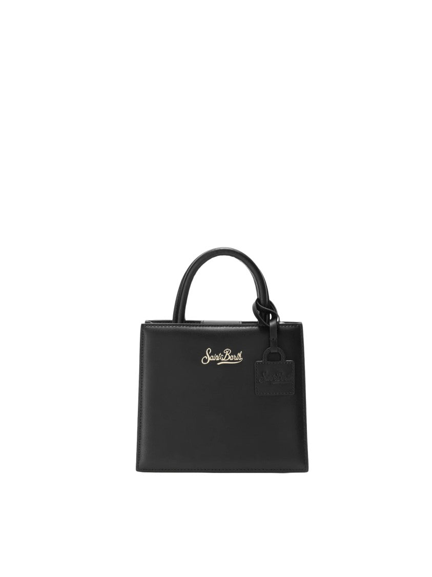 Mc2 Saint Barth Compact Black Tote Bag