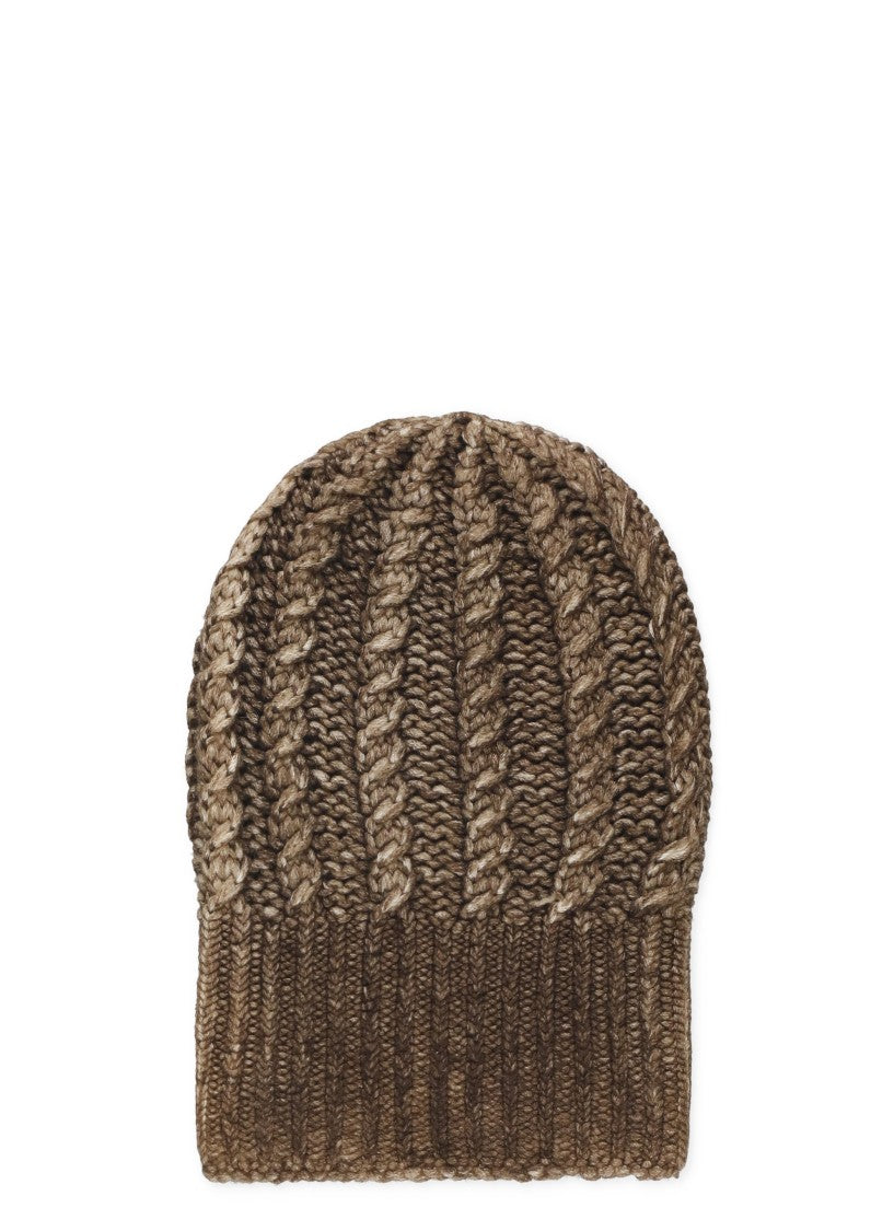 Avant Toi Braided Cable Knit Cashmere Hat