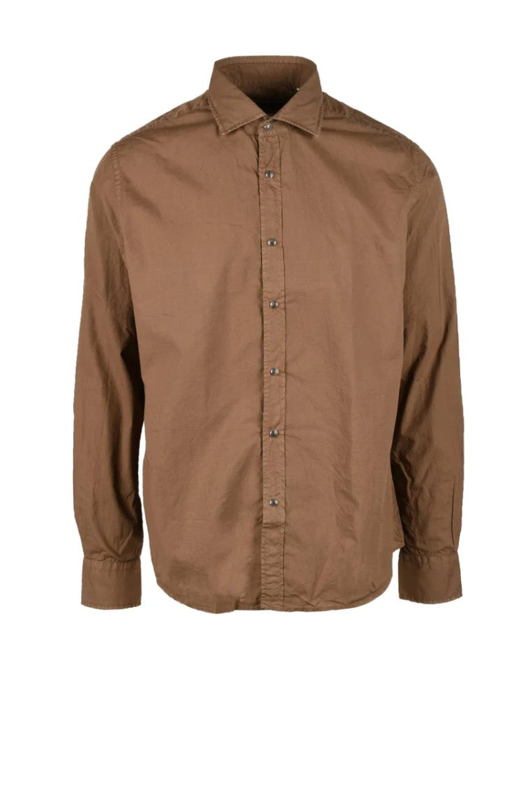Baturo Brown Warm Cotton Shirt