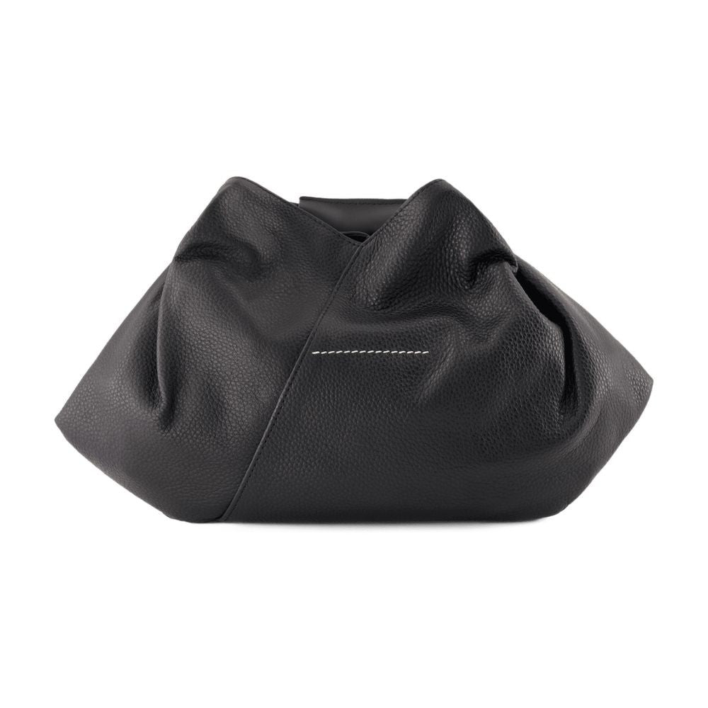 Mm6 By Maison Margiela Japanese Mini Purse - Leather - Black