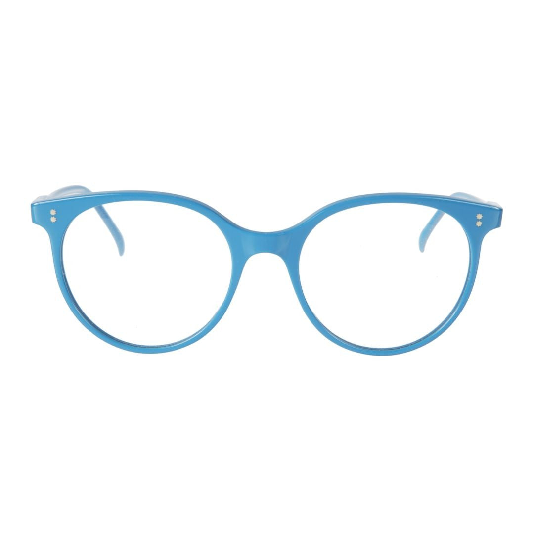 Kador Blue Cynda/N-52 Glossy Cat-Eye Eyeglasses