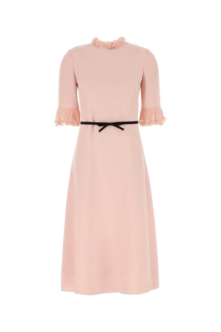 Valentino Garavani Pink Cady Dress