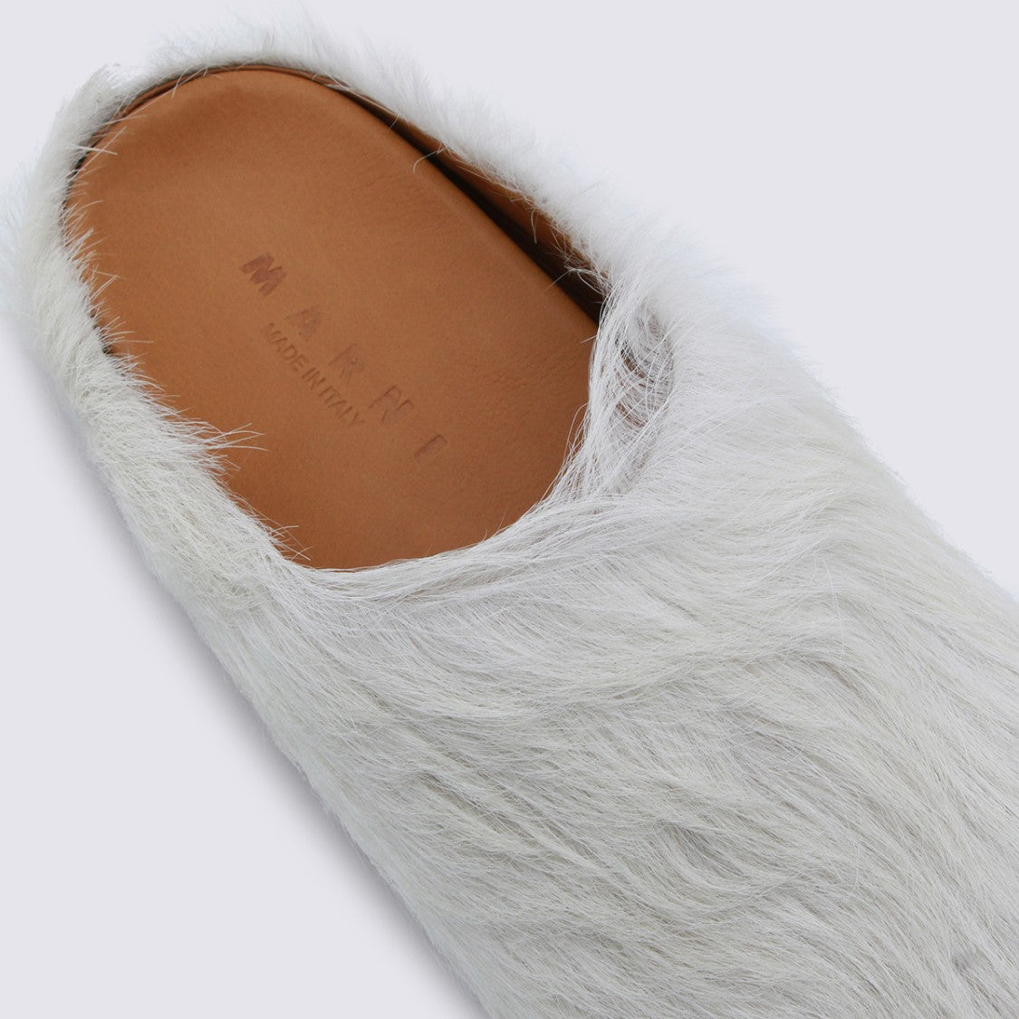 Marni White Leather Sandals