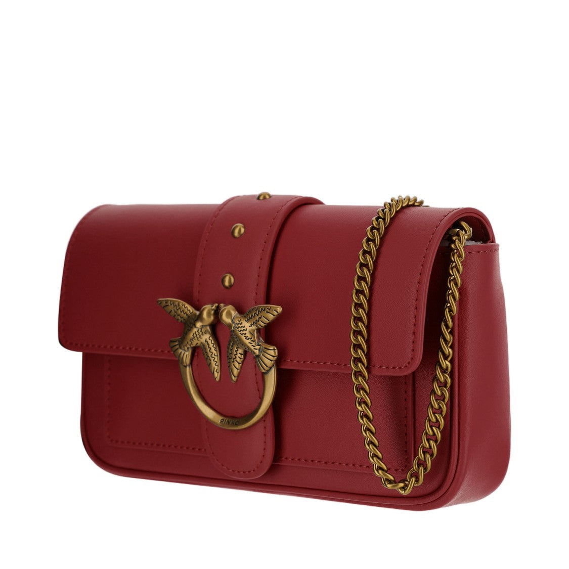 Pinko Love One Pocket Bag With Diamond Cut Detail