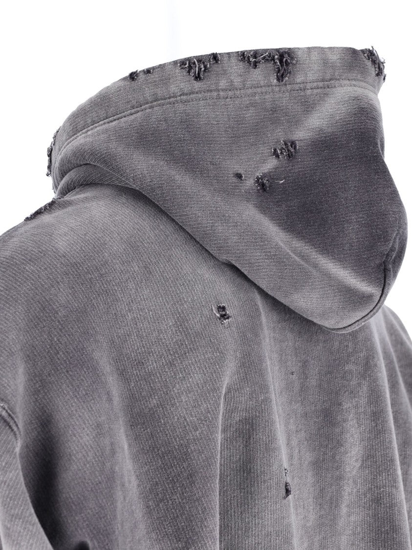 Maison Mihara Yasuhiro "Usured" Zip Sweatshirt – Black