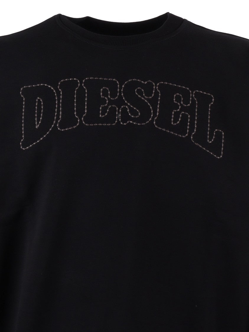Diesel Black S-Norm V10 Sweatshirt