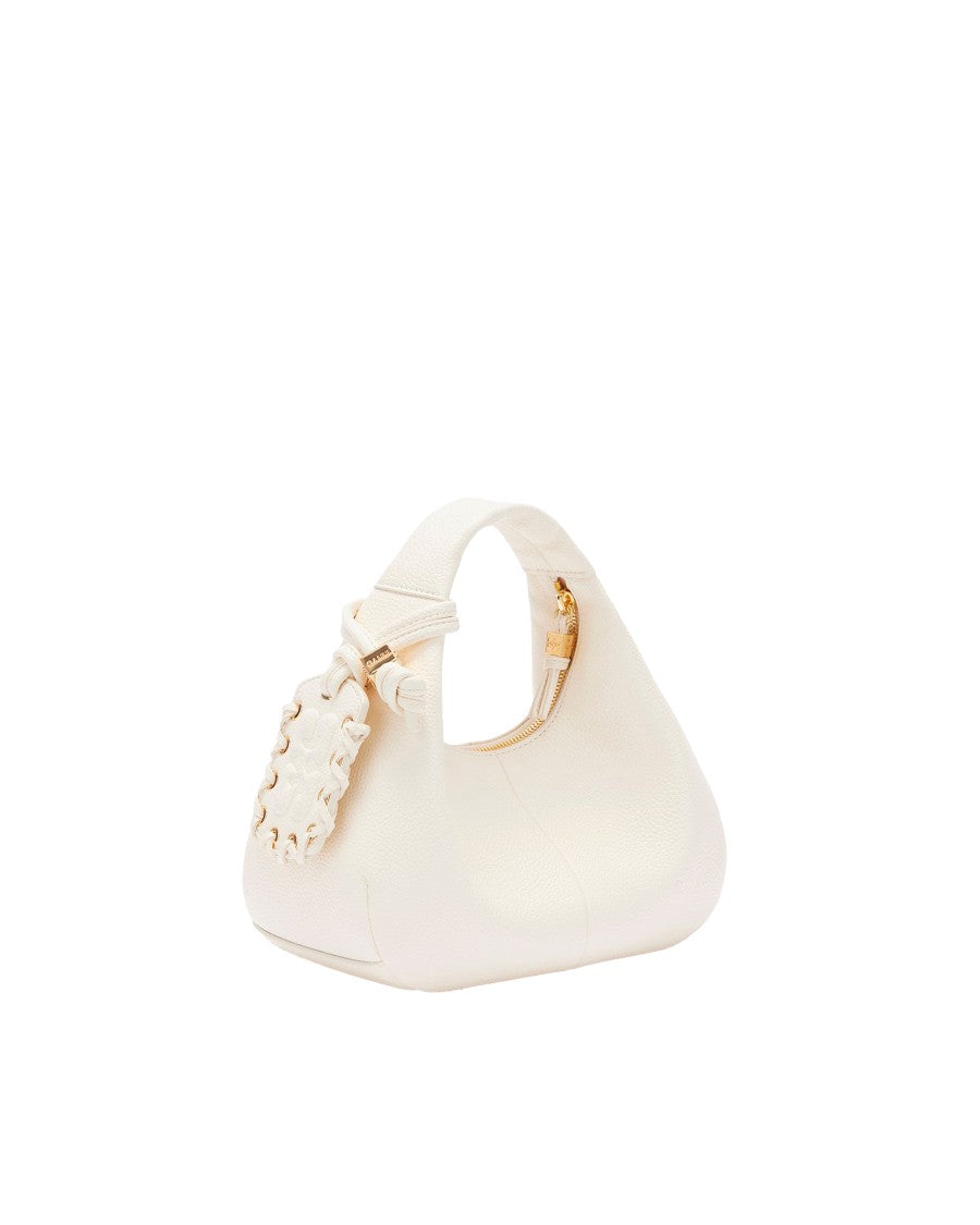 Ganni Egret Mini Hobo Bag