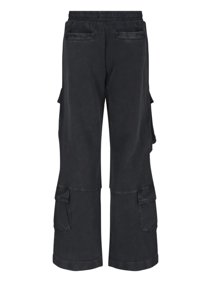 Entire Studios Organic Cotton Cargo Sport Pants With Drawstring Waist