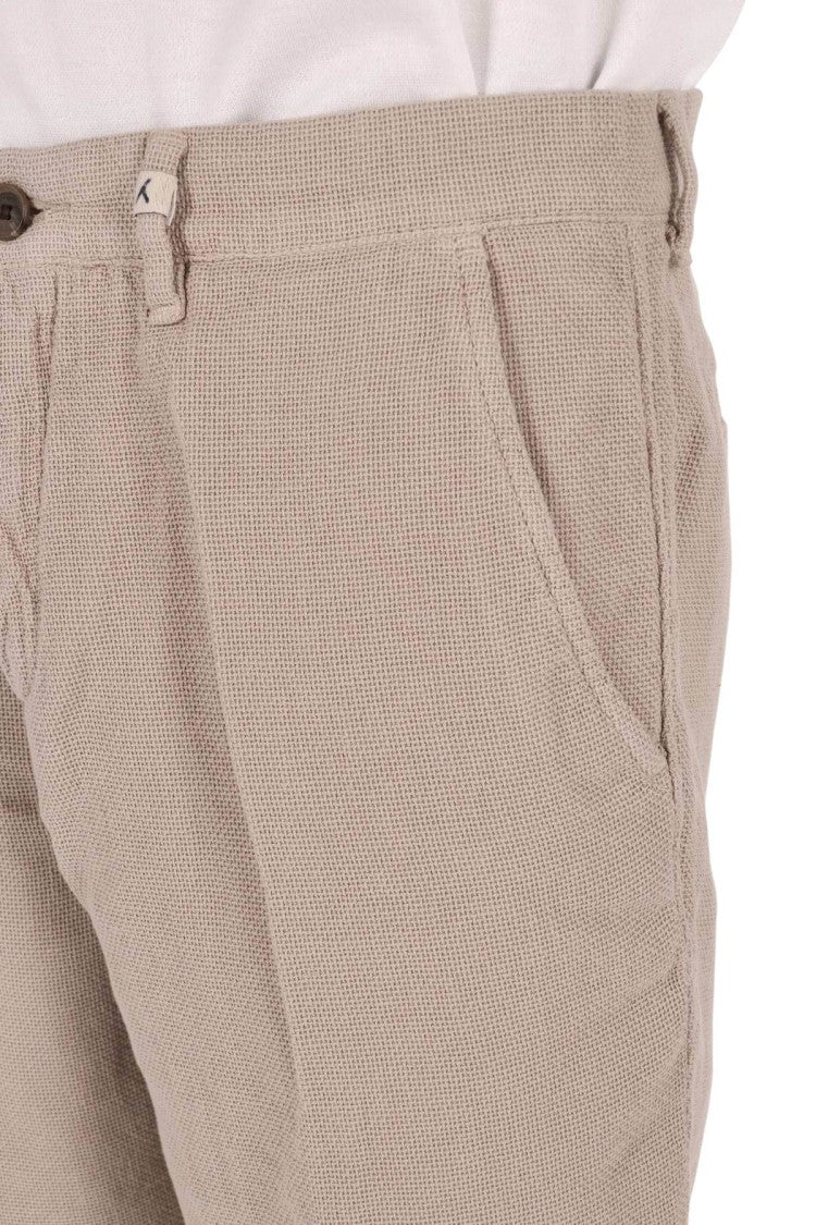 Myths Woven Cotton-Linen Denim Shorts