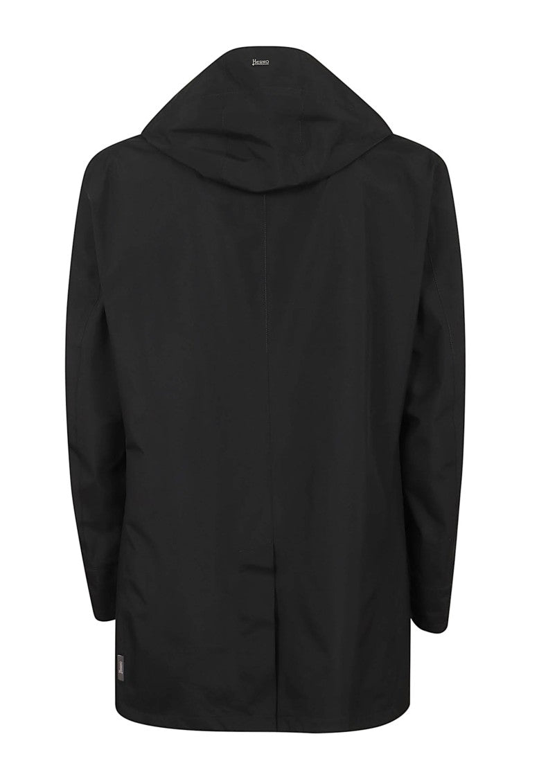 Herno Technical Hooded Performance Raincoat