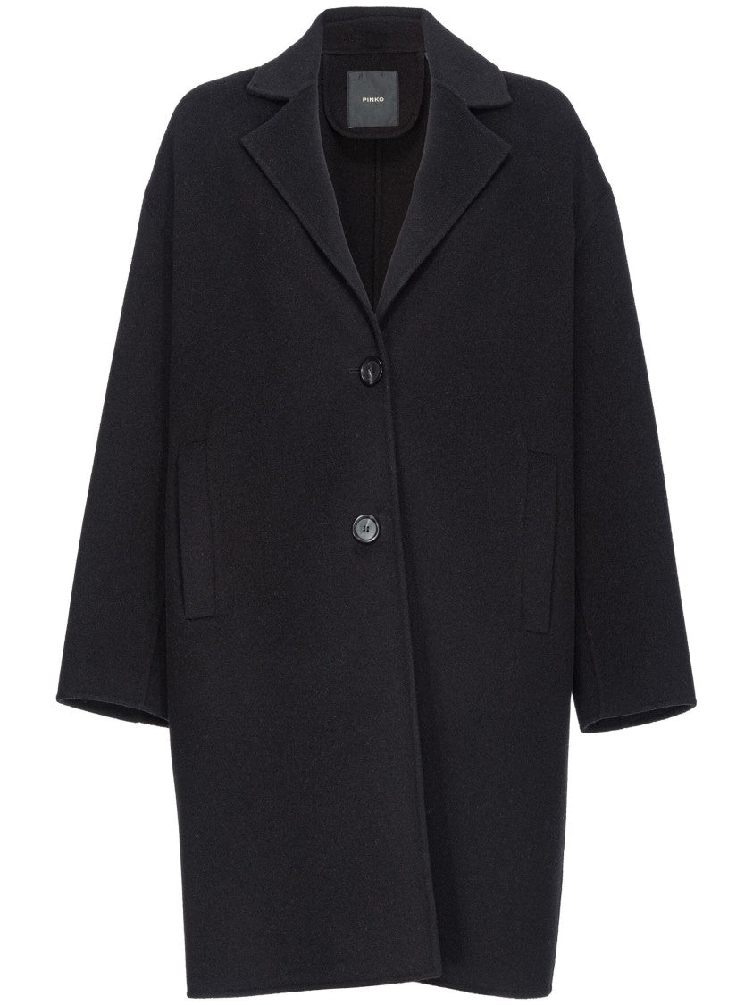 Pinko Cacciavite Wool Coat