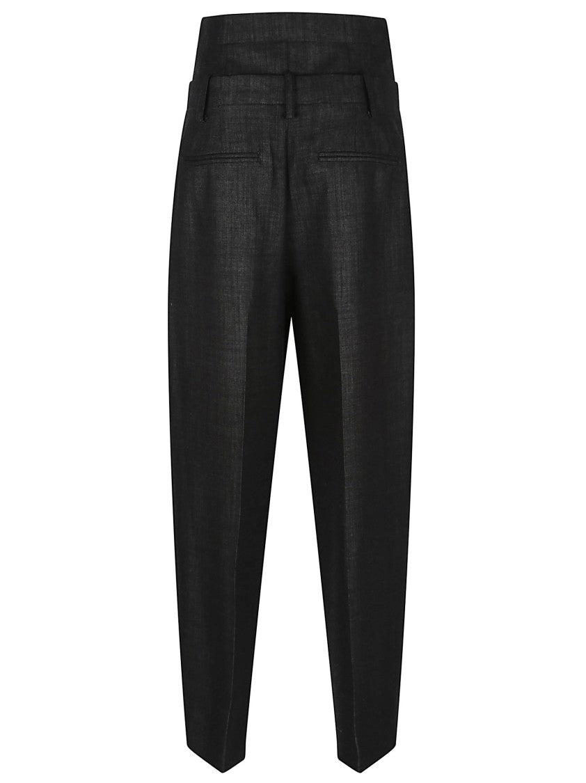 Victoria Beckham Double Waistband Detail Trouser